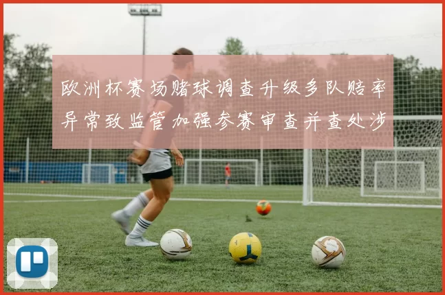 欧洲杯赛场赌球调查升级多队赔率异常致监管加强参赛审查并查处涉赌人员